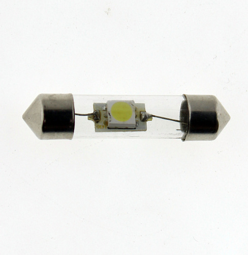 Светодиодная лампа C5W (T11x39) 12V 5050 1 SMD LED White