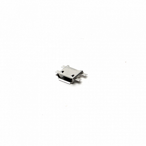 microUSB 5BF 03 гнездо в разрез платы, Разъём