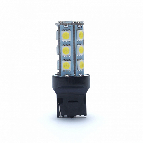 Светодиодная лампа W21W (T20) 12V 5050 18 SMD LED White