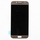 Дисплей для Samsung J730F/DS Galaxy J7 (2017) + тачскрин (золото) OLED