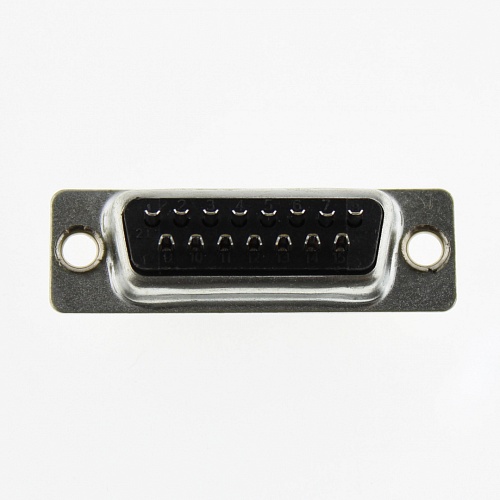 DB-15F розетка на кабель, Разъём