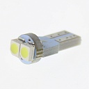 Светодиодная лампа T5 (W1.2W) 12V 5050 2 SMD LED White Lumen