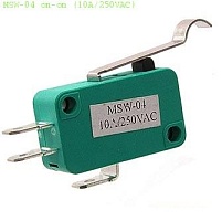 Микропереключатель MSW-04 on-on (10A/250V)