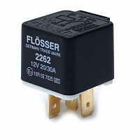 Реле 12V 20/30А 2262 Flosser 5 контактов 