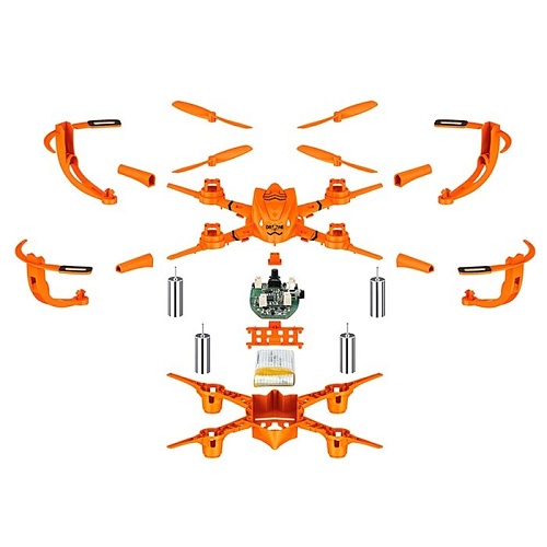 Квадрокоптер-конструктор 30см "Дрон",Р/У