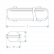 Светильник Navigator DSP-04-1200-IP65-2хT8-G13