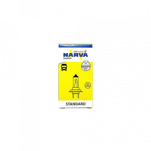 Галогенная лампа головного света H7 Narva Standart 3100K 24V 70W PX26d 48728