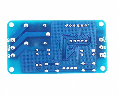 Модуль реле времени 1 канал (12В, 10А, дисплей) для Arduino 	