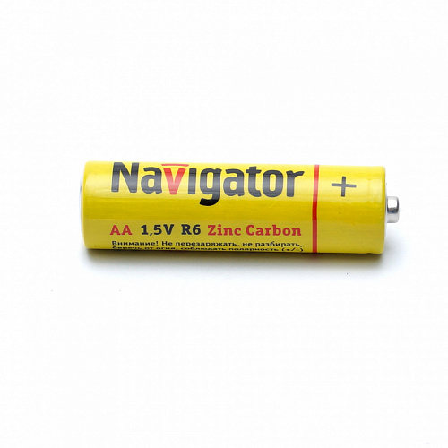 Батарейка Navigator NBT-NS-R6-SH4 (ZincCarbon, AA, R6, 1.5V)