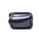 Чехол для брелока Pandora 3000/3100/3210/3250/3500/3700 DeLux (КБ, черная кожа) 