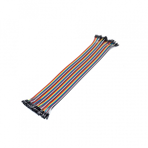 Набор проводов соединительных штекер-гнездо 30см, 40шт для Arduino