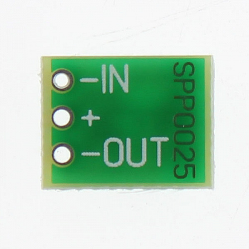 SPP0025-25V-3A  контроллер защиты от переполюсовки, 25 В, 3 А 
