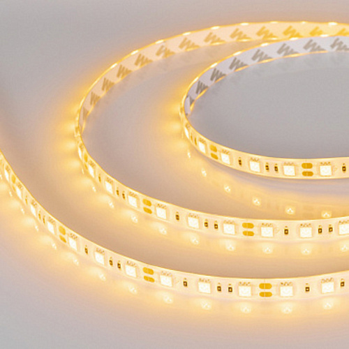 Лента светодиодная Arlight RTW 2-5000SE 12V Yellow 2x (14.4 Вт/м, SMD5060, 60led/m, IP65,LUX)