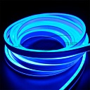 Лента светодионая Neon mini PRO 8W/m 12v smd2835 120led/m синий (6x12, Silicon+PVC)