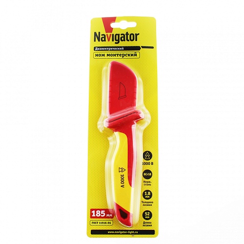 Нож диэлектрический 185мм NHT-Nmd01-185