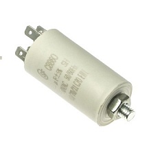 CBB60-E   6.0мкФ*450В(пусков.) КЛЕММЫ+БОЛТ, Конденсатор