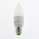 Лампа "свеча" Navigator NLL-C37-8.5-230-6.5K-E27-FR (аналог лампы накаливания 75Вт, холодный белый)