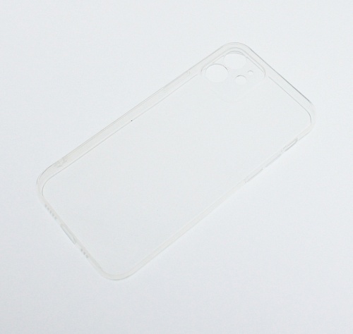 Чехол-накладка для iPhone 12 (с защитой камеры) Прозрачный