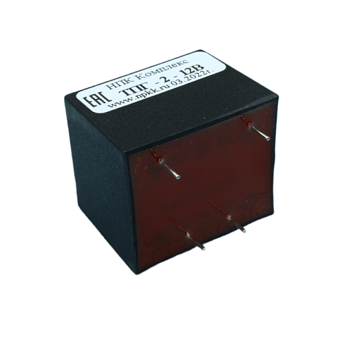 Трансформатор ТПГ2 12В 2.5W 12V "1" 