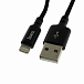 Кабель HOCO X14 USB Lightning/ 1m/ 2A/ Нейлон/ Black