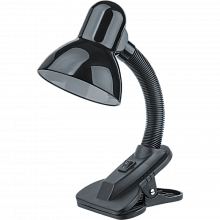 Настольная лампа Navigator NDF-C011-60W-BL-E27 прищепка, черный