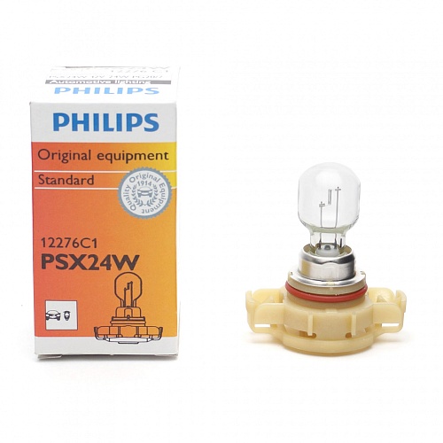Автолампа накаливания PSX24W Philips Vision 12V 24W PG20/7 12276C1 