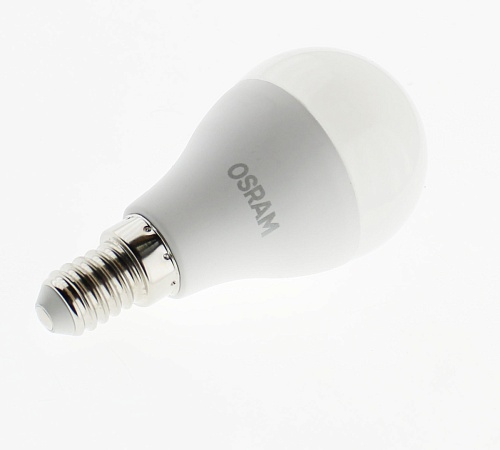 Лампа "шар" светодиодная OSRAM LED Star 9Вт, 806лм, 6500К, E14 (замена 75Вт)