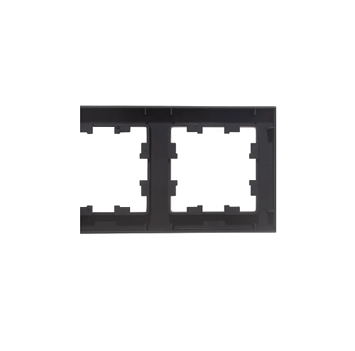 Рамка универсальная AtlasDesign 4 поста ATN001004 карбон