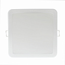 Светильник квадратный Philips 59465 MESON 125 13W WH SQ recessed (13Вт, 960Лм, 4К) 1 Повреждена упаковка