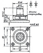 В2-500-20, Диод силовой