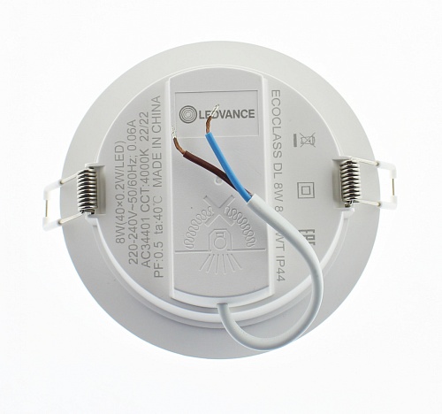 Светильник 8Вт, 115х42мм, 4000К, круглый, диаметр врезного отверстия 100мм IP44 LEDVANCE DL