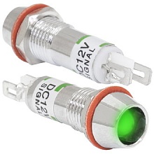 Светодиод в корпусе L-615-G 220V Green 8мм