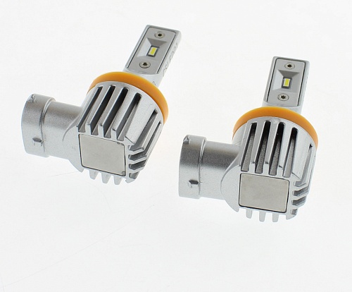 Светодиодная лампа H11/H8/H9/H16  LITE-TRONIC CRYSTAL LED 6500K 12/24V H11CSLEDX2 2шт 