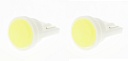 Светодиодные лампы T10 (W5W) 12V 1 COB LED White Lumen 2шт