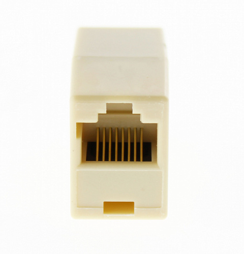 Переходник (8P8C) RJ45 гнездо - RJ45 гнездо