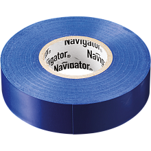 Изолента ПВХ 19x0.18мм, 20м Navigator (синяя) NIT-A19-20/B
