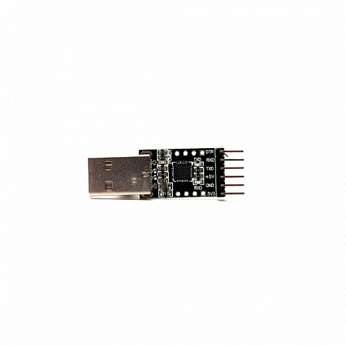 Модуль USB-A штекер - UART (на базе CP2102) 6pin, для Arduino