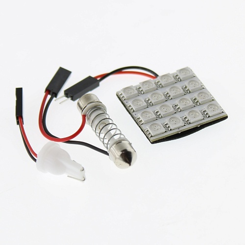 LED плата 12V Red EL5050-16-Q1