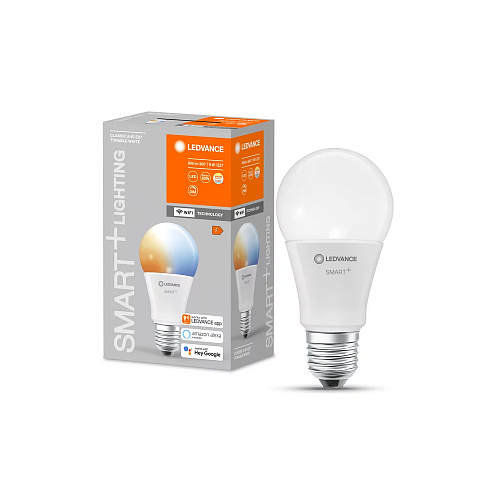 Лампа "груша" светодионая Ledvance Smart+ WiFi A60 9W 806lm White (2700...6500K) 230V E27