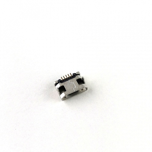 microUSB 5BF 17 гнездо в плату, Разъём