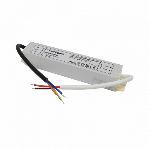 Блок питания Arlight ARPV-24020-B (24V, 0.8A, 20W, IP67)