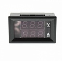Мультиметр цифровой: 0-100V 0-10A Red