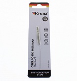 Сверло по металлу Kranz 1.5x40x18 мм HSS, «Кобальт» 2 шт