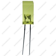 Светодиод 5x5mm Y L-1553YDT