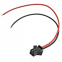 SM-02 розетка на кабель с проводом 0,15м