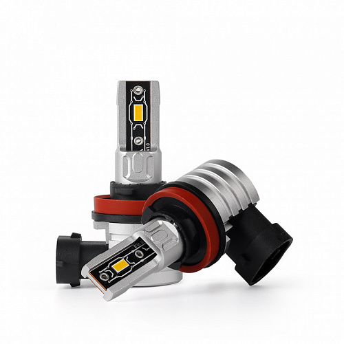 Светодиодная лампа H11/H8/H9/H16  LITE-TRONIC FOG LED 3000K 12V H11FSLEDX2 2шт