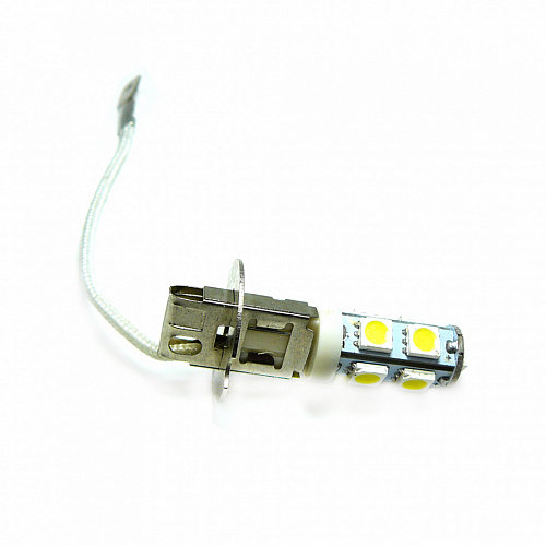 Светодиодная лампа H3 LED 5050 5000K 12V 9 SMD