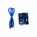 Контроллер Uno R3 (ATmega328P-PU + ATmega16U2) + кабель USB для Arduino