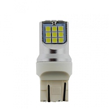 Светодиодная лампа W21/5W (T20) 12-24V 3030 24 SMD LED White