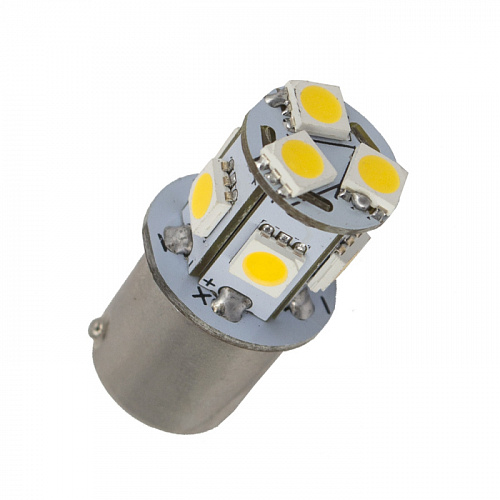 Светодиодная лампа P21W (BA15S) 24V 8 SMD LED White 